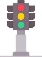 Traffic Lights Creative Icon Design vector