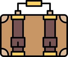 Suitcase Creative Icon Design vector