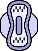 Sanitary Napkin Creative Icon Design vector