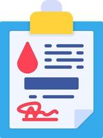 Blood Donor Creative Icon Design vector