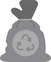 Garbage bag Creative Icon Design vector