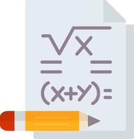 Maths Creative Icon Design vector