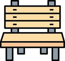 Bench Creative Icon Design vector