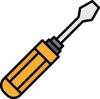 Screwdriver Creative Icon Design vector