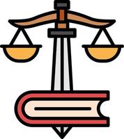 Law Creative Icon Design vector