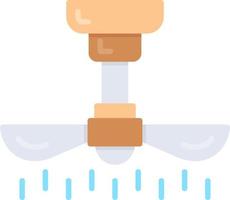 Ceiling Fan Creative Icon Design vector