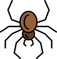 Spider Creative Icon Design vector