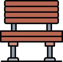 Bench Creative Icon Design vector