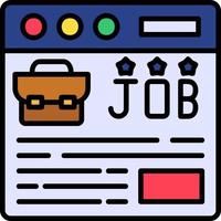 Job Creative Icon Design vector