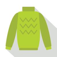 Pullover icon, flat style vector