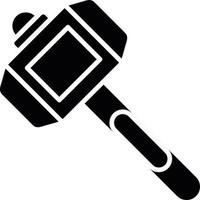 Hammer Creative Icon Design vector