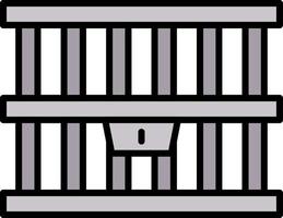 Jail Creative Icon Design vector