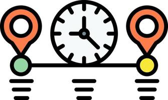 Time Line Creative Icon Design vector