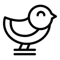 Sparrow day icon outline vector. Animal flight vector