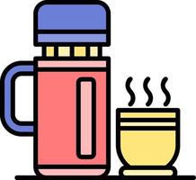 Thermos Creative Icon Design vector