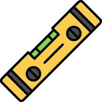 Spirit Level Creative Icon Design vector