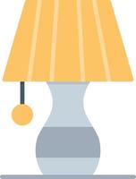 Table Lamp Creative Icon Design vector