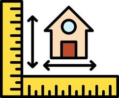 Measure Creative Icon Design vector