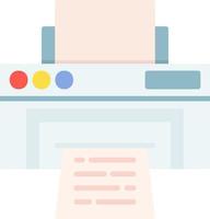 Printer Creative Icon Design vector