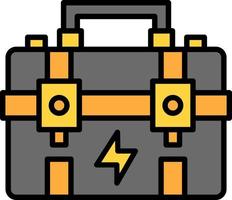 Tool Box Creative Icon Design vector
