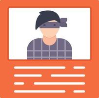 Wanted Creative Icon Design vector