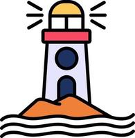 LightHouse Creative Icon Design vector