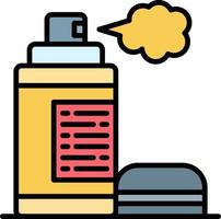 Spray Paint Creative Icon Design vector