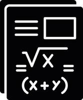 diseño de icono creativo de matemáticas vector