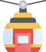 Cable Car Creative Icon Design vector