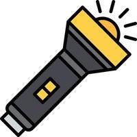 Flashlight Creative Icon Design vector