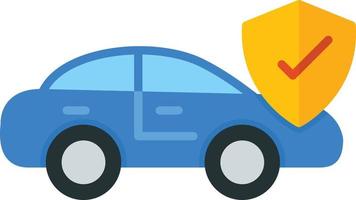 Car Insurance Creative Icon Design vector