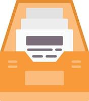 Files Box Creative Icon Design vector