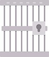 Jail Creative Icon Design vector