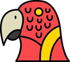 Parrot Creative Icon Design vector