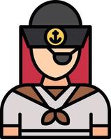 Sailor Creative Icon Design vector