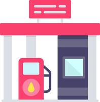 diseño de icono creativo de gasolinera vector