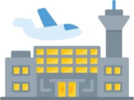 Airport Creative Icon Design vector