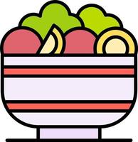 Salad Creative Icon Design vector