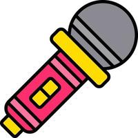 Microphone Creative Icon Design vector