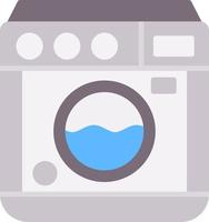 Washing Machine Creative Icon Design vector