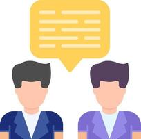 Dialogue Creative Icon Design vector