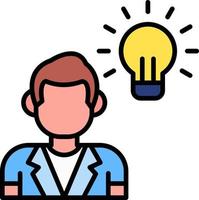 Idea Creative Icon Design vector