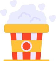 Popcorn Creative Icon Design vector