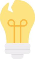 Bulb Creative Icon Design vector