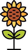 Sunflower Creative Icon Design vector