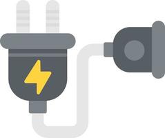 Extension Cord Creative Icon Design vector