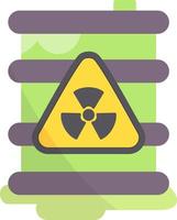 Toxic Waste Creative Icon Design vector