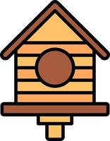 Birdhouse Creative Icon Design vector