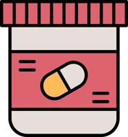 diseño de icono creativo de pastillas vector