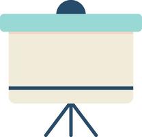 Projector Screen Creative Icon Design vector